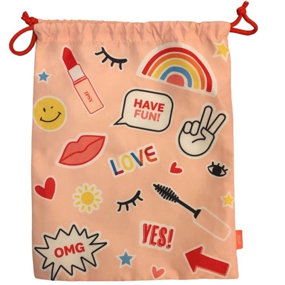 4 Pc. Assorted Ipsy Drawstring Bag Bundle - Picture 3 of 6